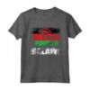 Maglietta Bandiera Malawi Vintage Distressed Grunge - Ideale come Regalo per Compleanno, Natale o Giorno della Bandiera