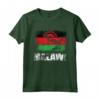 Maglietta Bandiera Malawi Vintage Distressed Grunge - Ideale come Regalo per Compleanno, Natale o Giorno della Bandiera