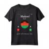 Maglietta Malawi Bandiera - T-shirt da Uomo Souvenir con Stampa Divertente
