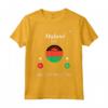 Maglietta Malawi Bandiera - T-shirt da Uomo Souvenir con Stampa Divertente
