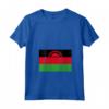 Donna Bandiera del Malawi Maglietta con Collo a V - Mostra il tuo Orgoglio Malawiano - Acquista online la tua T-shirt unica