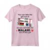 Malawi Girl - Carta d'imbarco del Malawi - Maglietta patriottica per Donne e Ragazze Orgogliose del Malawi