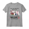 Malawi Girl - Carta d'imbarco del Malawi - Maglietta patriottica per Donne e Ragazze Orgogliose del Malawi