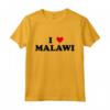 Country Heart Pride - Funny I Love Malawi Maglietta - Perfect for Holidays and Events - Unique Design