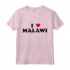Country Heart Pride - Funny I Love Malawi Maglietta - Perfect for Holidays and Events - Unique Design