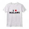 Country Heart Pride - Funny I Love Malawi Maglietta - Perfect for Holidays and Events - Unique Design