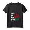 Donna Malawi It's In My DNA - Maglietta con Bandiera e Radici del Malawi - Ideale per Mostrare il Tuo Orgoglio e Amore per il Malawi