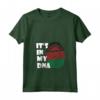 Donna Malawi It's In My DNA - Maglietta con Bandiera e Radici del Malawi - Ideale per Mostrare il Tuo Orgoglio e Amore per il Malawi