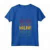 Donna Malawi Pride - Nato in Malawi Maglietta con Collo a V - Regalo per Amici e Familiari - Design a tema Malawi