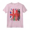 Bandiere del Malawi Regno Unito | Radici britanniche del Malawi Vintage Maglietta - Abbigliamento per la famiglia e gli amici con connessioni storiche