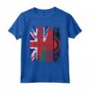 Bandiere del Malawi Regno Unito | Radici britanniche del Malawi Vintage Maglietta - Abbigliamento per la famiglia e gli amici con connessioni storiche