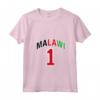 Donna Bandiera del Malawi One Maglietta con Collo a V - Mostra il tuo Amore e Orgoglio per il Malawi - Ideale per Uomini, Ragazzi, Ragazze, e Bambini