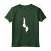 Mappa della Bandiera del Malawi - Maglietta con Stemma del Malawi - Ideale Regalo per Fan Nativi - Compleanno o Natale
