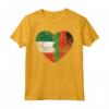 Cuore Bandiera Italiana Malawi | Italia Malawi Flag Roots Kids Maglietta - Mostra le Tue Radici con Orgoglio Italiano
