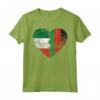 Cuore Bandiera Italiana Malawi | Italia Malawi Flag Roots Kids Maglietta - Mostra le Tue Radici con Orgoglio Italiano