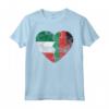 Cuore Bandiera Italiana Malawi | Italia Malawi Flag Roots Kids Maglietta - Mostra le Tue Radici con Orgoglio Italiano