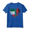 Cuore Bandiera Italiana Malawi | Italia Malawi Flag Roots Kids Maglietta - Mostra le Tue Radici con Orgoglio Italiano