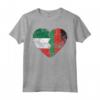 Cuore Bandiera Italiana Malawi | Italia Malawi Flag Roots Kids Maglietta - Mostra le Tue Radici con Orgoglio Italiano