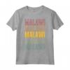 Malawi Pride, Nato in Malawi Maglietta - Design Vivace per Mostrare l'Orgoglio - Ideale come Regalo per Amici e Familiari