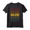 Malawi Pride, Nato in Malawi Maglietta - Design Vivace per Mostrare l'Amore e l'Orgoglio per il Malawi - Regalo Ideale per Amici e Familiari