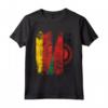 Bandiere Malawi Germania | Mezzo tedesco Malawi Radici Vintage Maglietta - Abbigliamento per la Famiglia e gli Amici con Orgogliose Radici Malawi e Tedesche