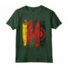 Bandiere Malawi Germania | Mezzo tedesco Malawi Radici Vintage Maglietta - Abbigliamento per la Famiglia e gli Amici con Orgogliose Radici Malawi e Tedesche