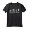 Divertente Running Runner Evolution Man Maglietta - Regalo Originale per Corridori - Ideale per Natale e Compleanni
