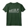 Divertente Running Runner Evolution Man Maglietta - Regalo Originale per Corridori - Ideale per Natale e Compleanni