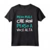 Magliette Manica Lunga Divertenti - Non Penso A Voce Alta - Ideale Regalo per Amanti dell'Ironia - Marca HapTiger