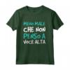 Magliette Manica Lunga Divertenti - Non Penso A Voce Alta - Ideale Regalo per Amanti dell'Ironia - Marca HapTiger