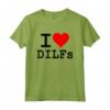 I LOVE HEART DILFS OLDER MATURE MEN DADS - Fun Gift for Husbands - Unique Father's Day T-shirt