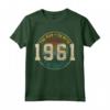 Regalo per 60° Compleanno Divertente Vintage 1961 The Man Myth Legend Maglietta - Ideale per Papà, Zio, Padre o Madre