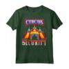 Circus Security Costume Carnival Crew Party Men Women Maglietta - Funny Circus Theme Shirt for Amusement Parks Lovers - Ideal Birthday or Christmas Gift