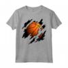 Funny Basketball Shirt Basketball Ripped Shirt Sports Men Maglietta - Perfect Gift for Basketball Fans - Buy Online Now