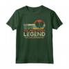 Vintage Ping Pong Dad - The Myth The Legend Table Tennis Maglietta - Great Gift for Christmas or Father's Day