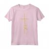 Men Women Youth Faith Cross Tee Christian Handwriting Maglietta - Comfortable Christian Apparel for All Ages