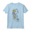HapTiger Tangled Rapunzel Floral Pencil Sketch Maglietta - Official Disney Apparel 17PRIN00699A-003 - Unlock the Magic