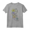 HapTiger Tangled Rapunzel Floral Pencil Sketch Maglietta - Official Disney Apparel 17PRIN00699A-003 - Unlock the Magic