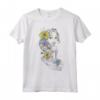HapTiger Tangled Rapunzel Floral Pencil Sketch Maglietta - Official Disney Apparel 17PRIN00699A-003 - Unlock the Magic
