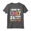 Made in 1987 - 36 of Perfection Groovy Bday 36 Year Old Birthday Women Men Maglietta - Ideal Gift for Vintage Lovers