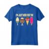 Divertente Gelato T-Shirt per Bambini e Adulti - Ideale per Feste a Tema Gelato e Giornate Nazionali - Maglietta I Love Gelato inclusa