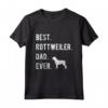 Uomo HapTiger Mens Rottie Dog Lovers Regalo Papà Maglietta - Maglietta Rottweiler per Uomini Amanti dei Cani