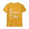 Uomo HapTiger Mens Rottie Dog Lovers Regalo Papà Maglietta - Maglietta Rottweiler per Uomini Amanti dei Cani