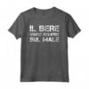 Magliette Alcol Uomo Manica Corta Divertenti - Il Bere Vince Male - T-shirt per Amanti dell'Alcol e della Birra