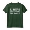 Magliette Alcol Uomo Manica Corta Divertenti - Il Bere Vince Male - T-shirt per Amanti dell'Alcol e della Birra