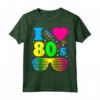 I Love The 80s Clothes for Women and Men - Party Funny Tee Maglietta - Lightweight and Classic Fit - Perfect for 80s Themed Parties