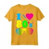 I Love The 80s Clothes for Women and Men - Party Funny Tee Maglietta - Lightweight and Classic Fit - Perfect for 80s Themed Parties