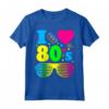 I Love The 80s Clothes for Women and Men - Party Funny Tee Maglietta - Lightweight and Classic Fit - Perfect for 80s Themed Parties