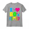 I Love The 80s Clothes for Women and Men - Party Funny Tee Maglietta - Lightweight and Classic Fit - Perfect for 80s Themed Parties