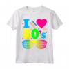 I Love The 80s Clothes for Women and Men - Party Funny Tee Maglietta - Lightweight and Classic Fit - Perfect for 80s Themed Parties